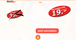 Desktop Screenshot of discountfit.ch